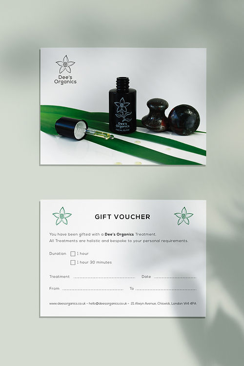 £125 Voucher Dee's Organics