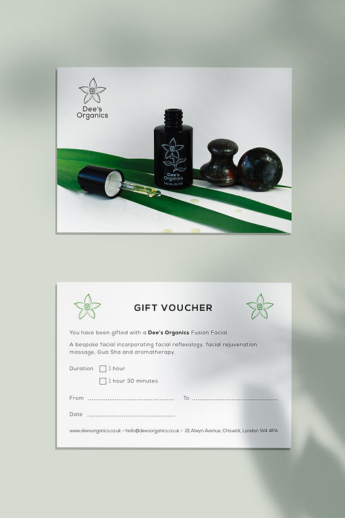 Gift Voucher Fusion Facial - 60 or 90 minutes